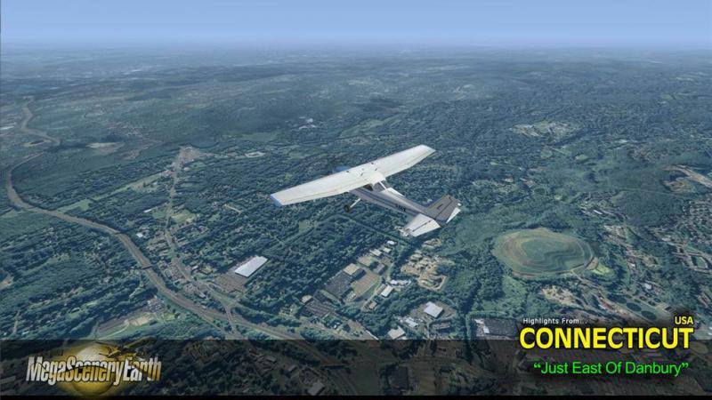 MegaSceneryEarth Connecticut Complete State Photoreal Scenery for FSX/P3D