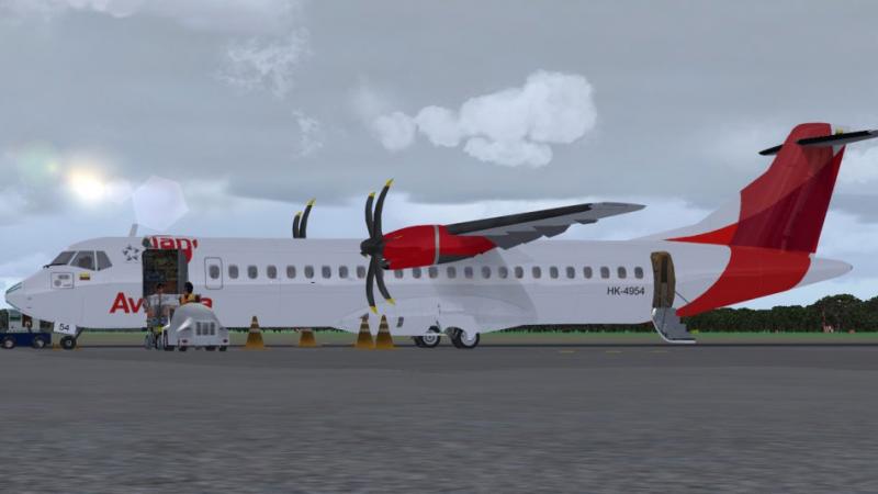 Free ATR 72 Series for FSX/P3D/FS2004