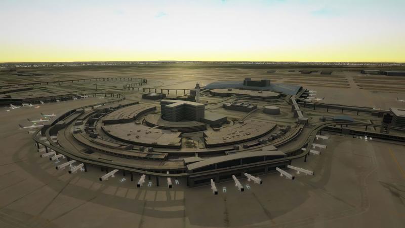 Dallas Fort Worth International (KDFW) Expansion for Tower! 3D