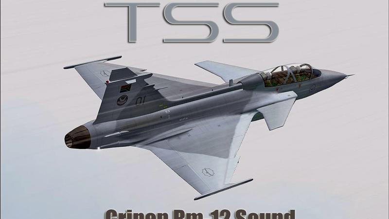 Gripen Rm-12 Sound Pack for FSX/P3D