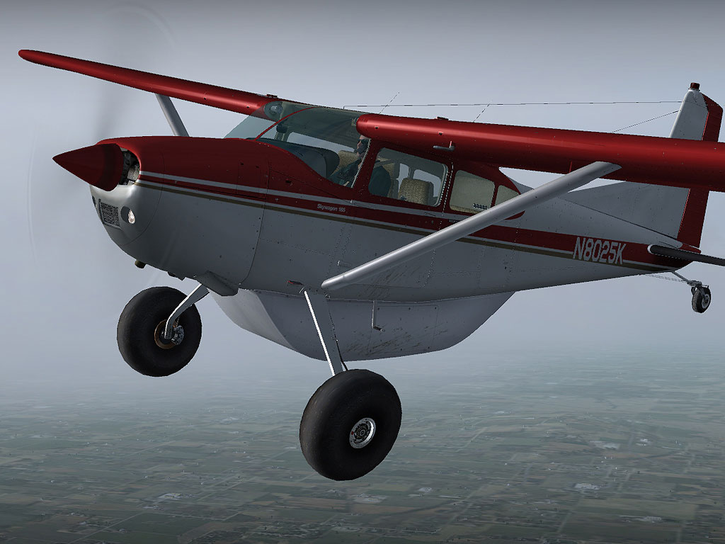 Cessna C185F Skywagon "Bush" for FS2004 by Carenado