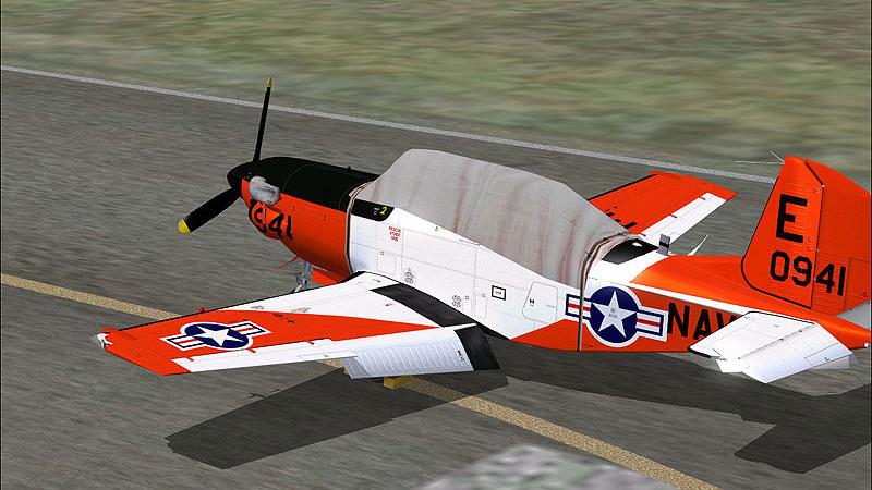 T-34C Turbo Mentor for FSX