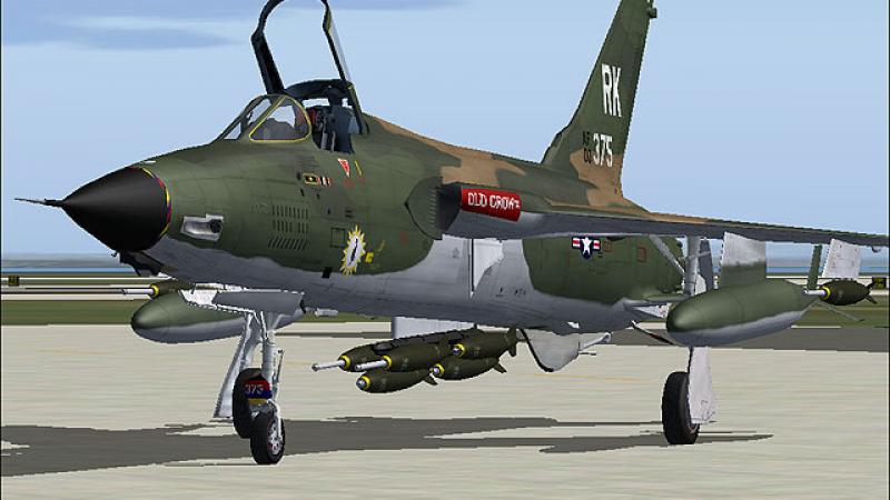 F-105D Thunderchief for FSX/FS2004