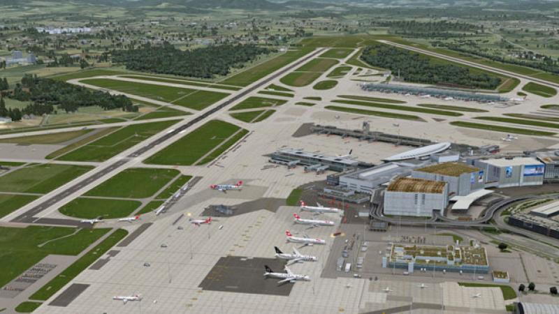 Mega Airport Zurich V2.0 Scenery for FSX/P3D
