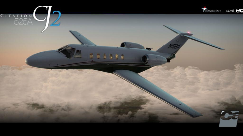 Cessna Citation CJ2 525A HD Series for FSX/P3D by Carenado