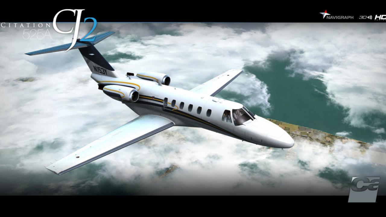 Cessna Citation CJ2 525A HD Series for FSX/P3D by Carenado
