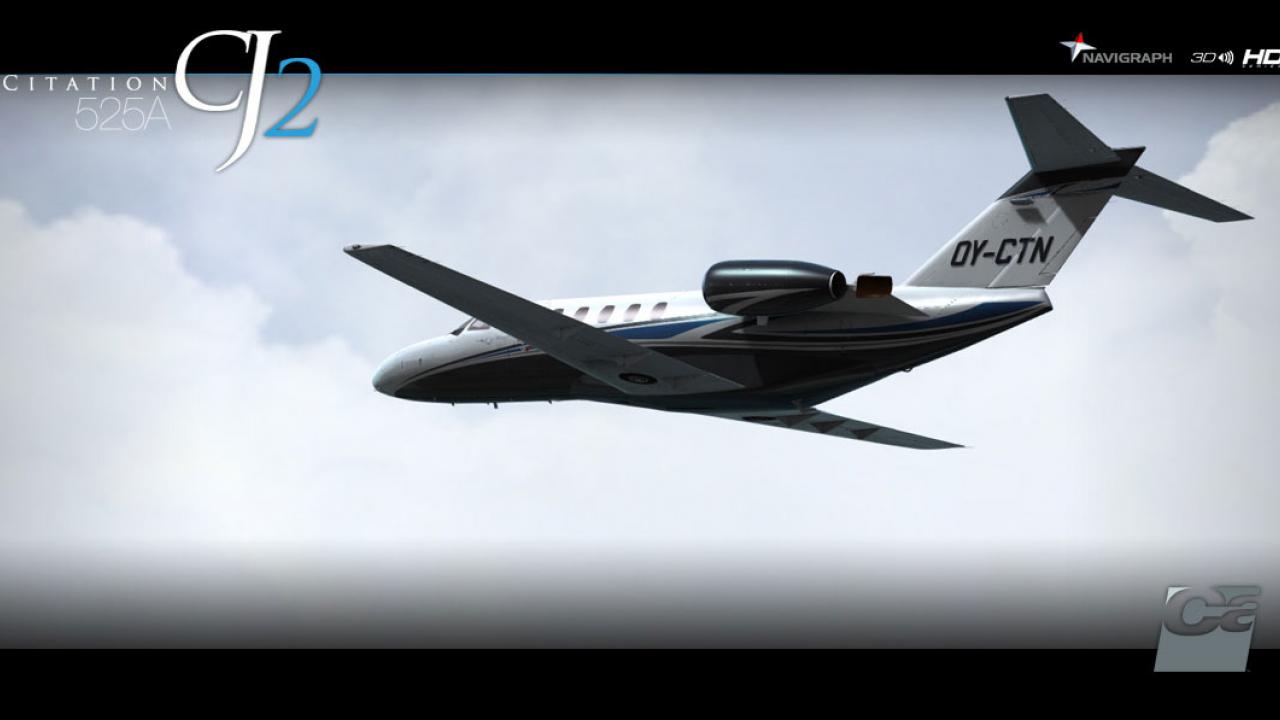 Cessna Citation CJ2 525A HD Series for FSX/P3D by Carenado