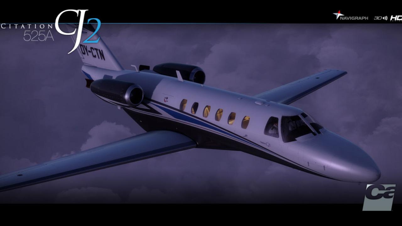 Cessna Citation CJ2 525A HD Series for FSX/P3D by Carenado