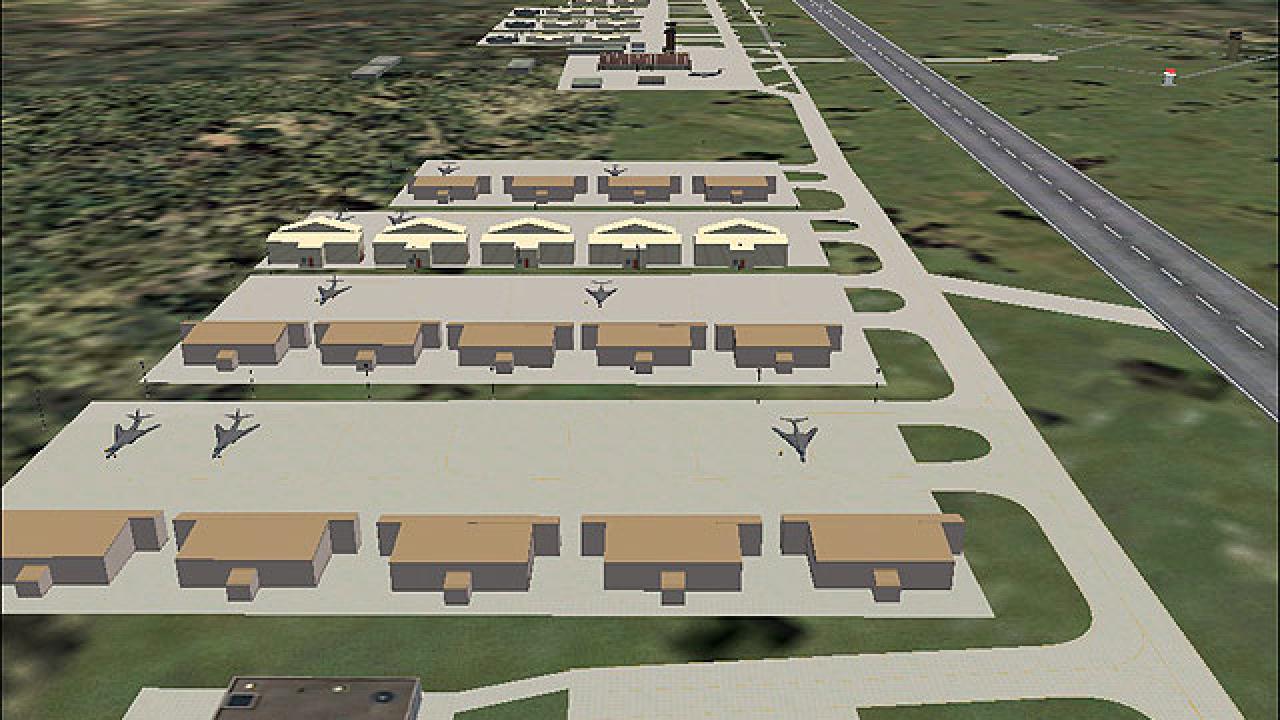 Ellsworth AFB Scenery for FSX/P3D by Team SDB