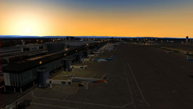 Airport Manchester For X-Plane By Aerosoft