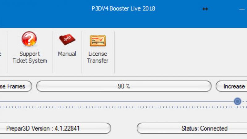 P3D v4 Booster Live 2018