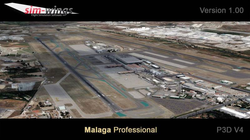 Malaga Professional Scenery for P3D