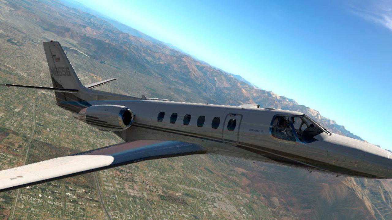 Cessna S550 Citation II for XPlane by Carenado