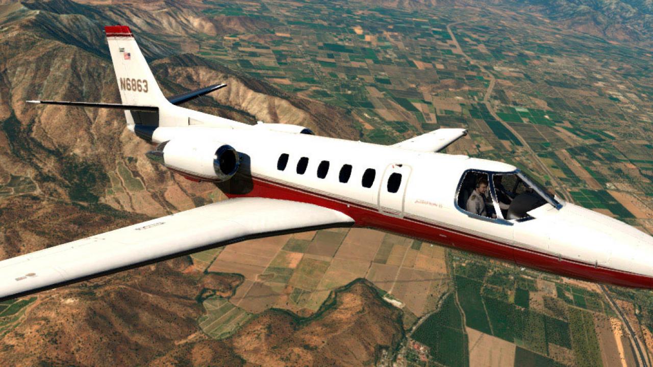 Cessna S550 Citation II for XPlane by Carenado