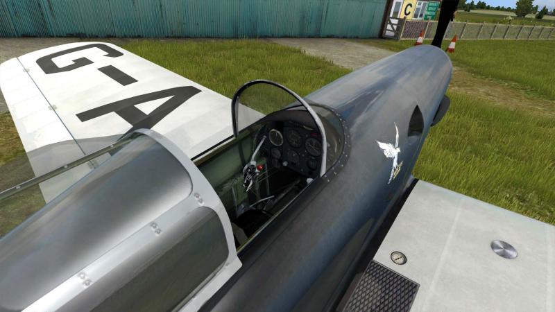 Aeroplane Heaven Miles Hawk Speed Six for FSX/P3D