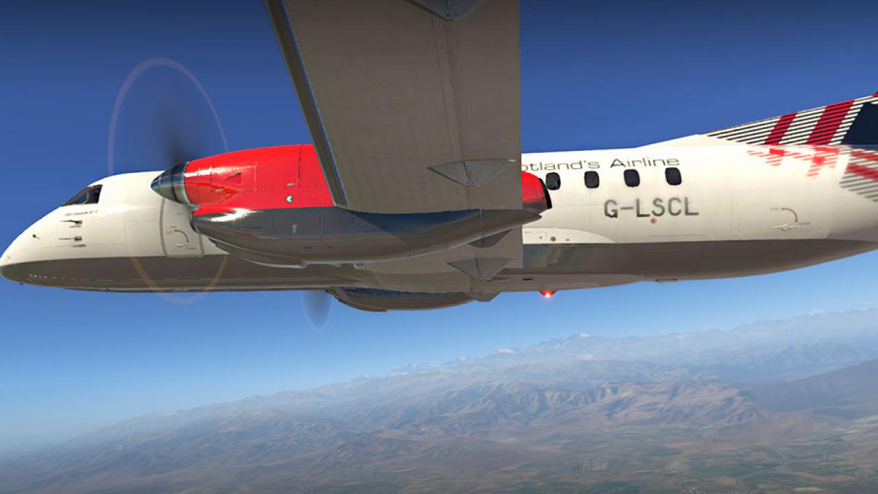 Carenado saab 340