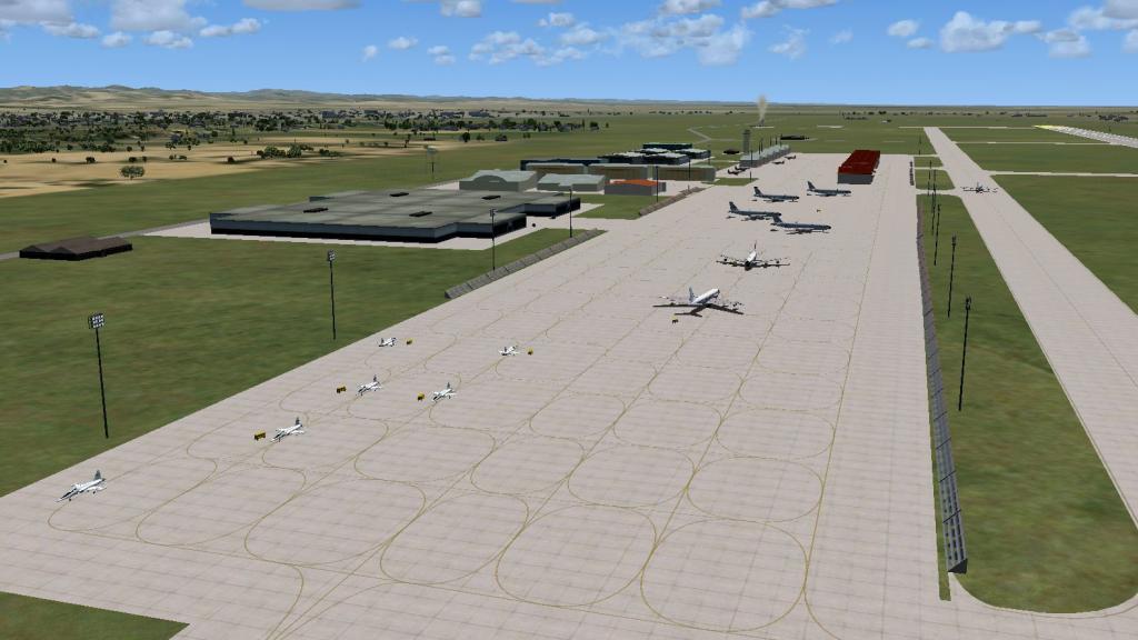 Beale AFB Scenery for FSX/P3D by Team SDB