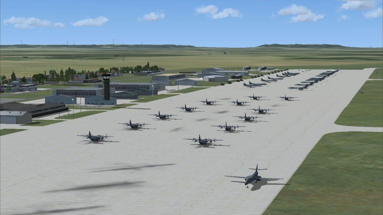 Dyess AFB Scenery for FSX/P3D by Team SDB