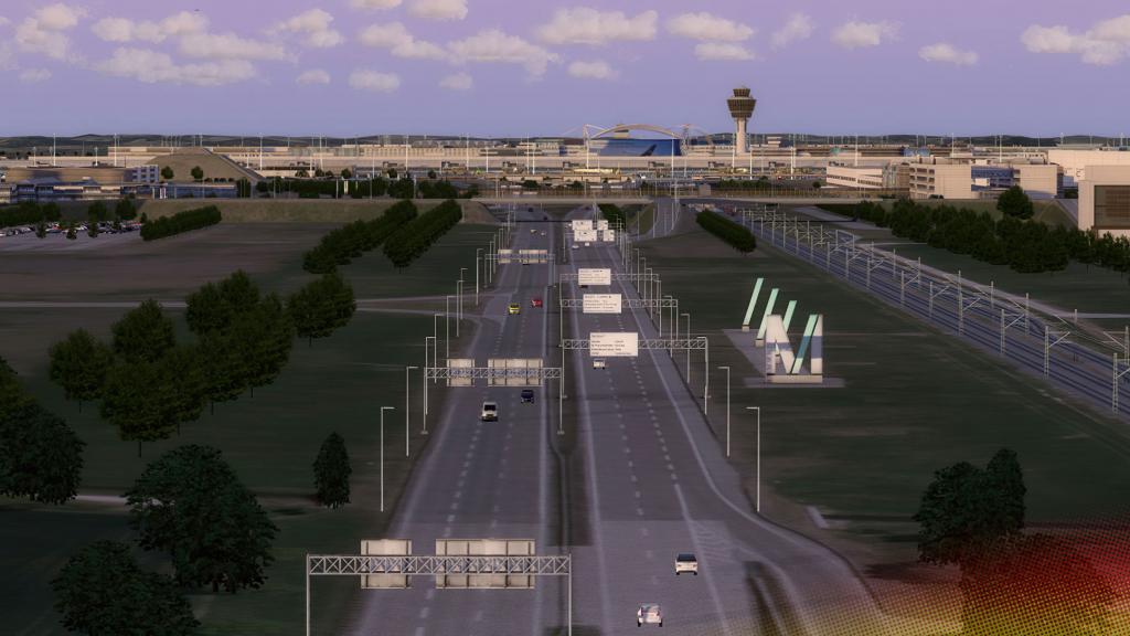 simwings pro Munich Airport Scenery for P3D by Aerosoft