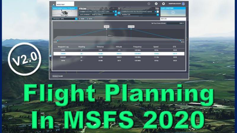 Flight Planning in MSFS (2020) Tutorial Videos