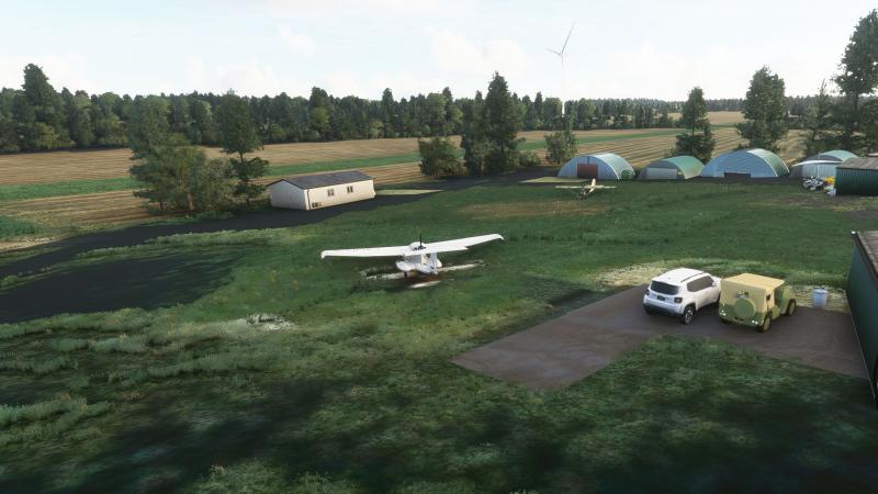 UK Airfields & Farm/Grass Strips Scenery Vol. 6 for MSFS