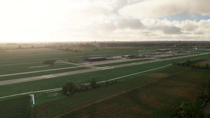 Augsburg Airport (EDMA) Scenery for MSFS