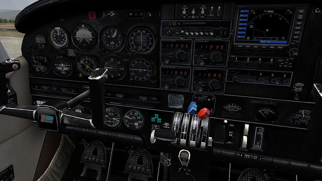 Piper PA-32R-301 Saratoga SP for FS2004 by Carenado