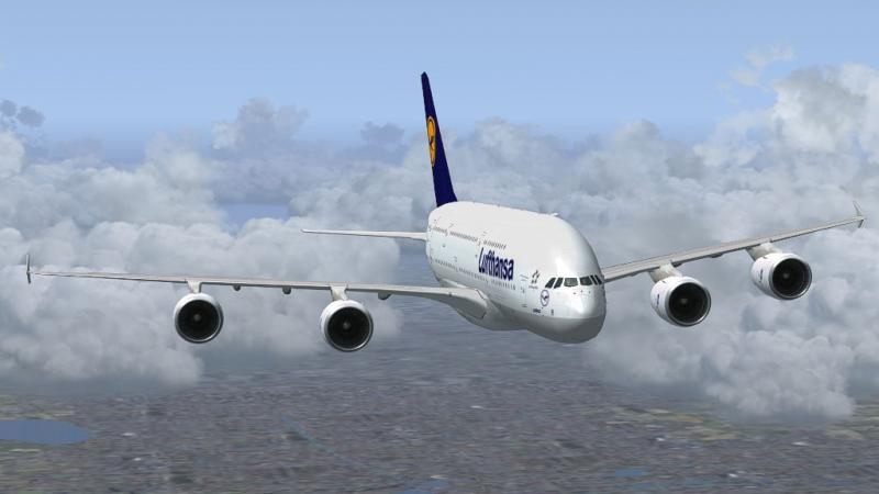 Flight Simulator X (FSX) Steam Edition Optimized Airbus A380 Pack