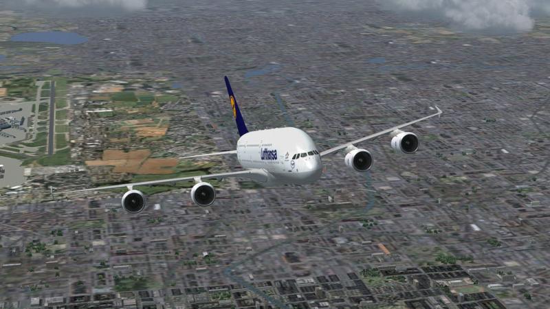 Flight Simulator X (FSX) Steam Edition Optimized Airbus A380 Pack