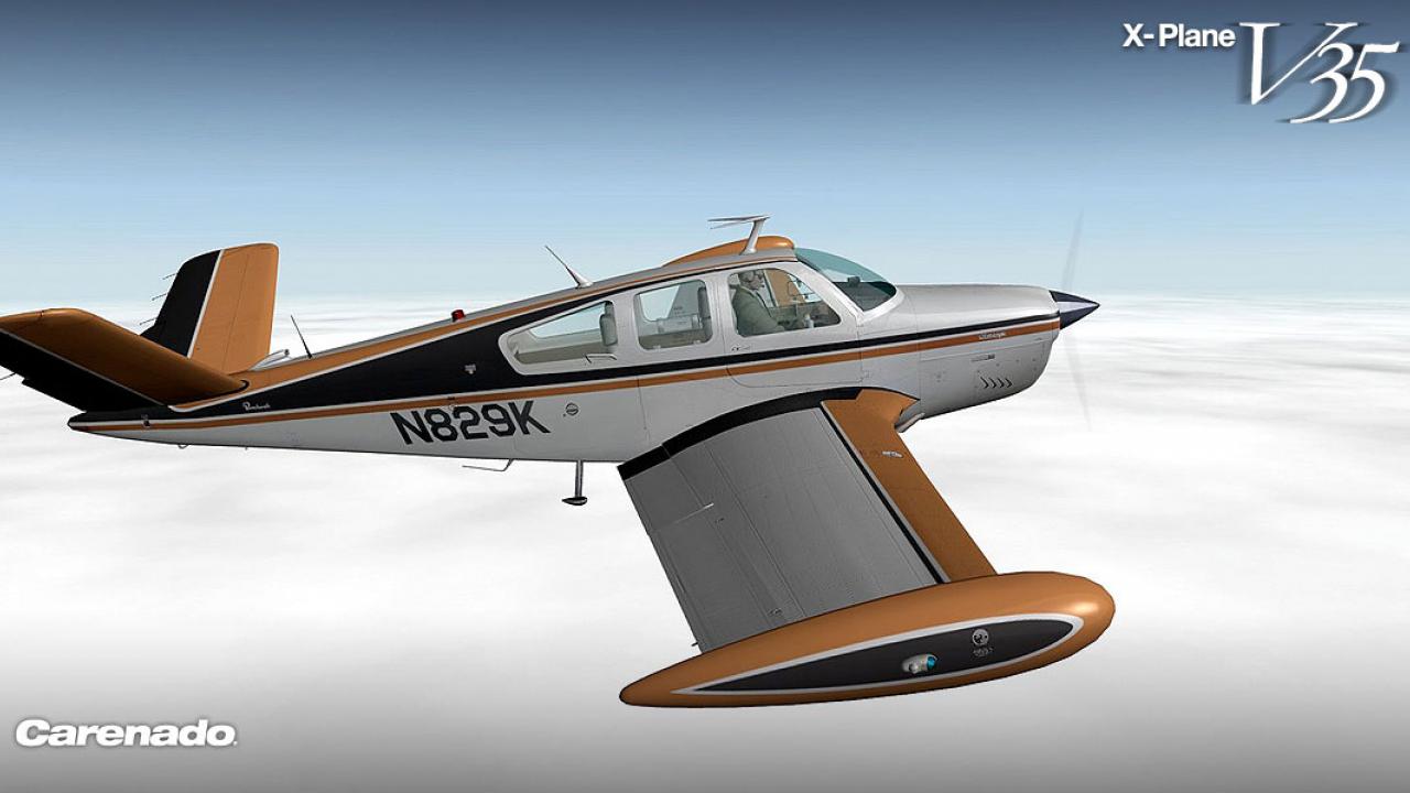 Beechcraft V35 Bonanza for XPlane by Carenado