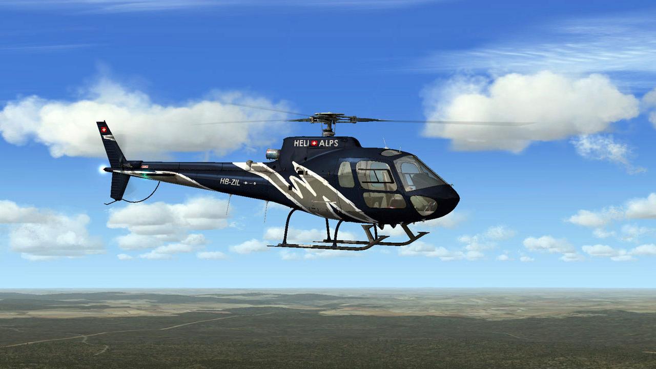 Aerospatiale AS350 Ecureuil for FSX/P3D by Nemeth Designs