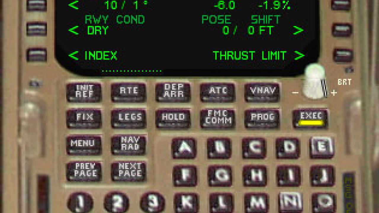 Universal Flight Management Computer (FMC) for FSX/P3D by JSGPANELS