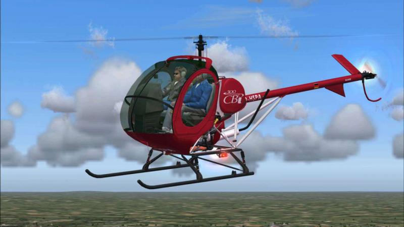 Schweizer 300CBI Flight Training Adelaide Fleet Replica Helicopter Desktop Model