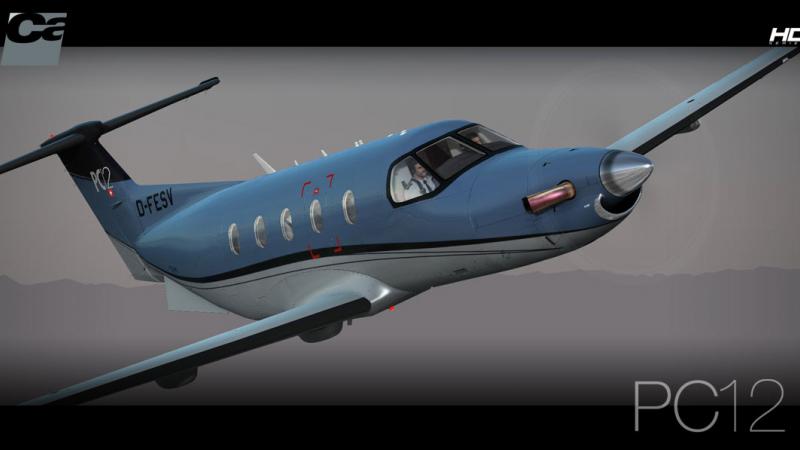 PILATUS PC-12 - Frasca Flight Simulation