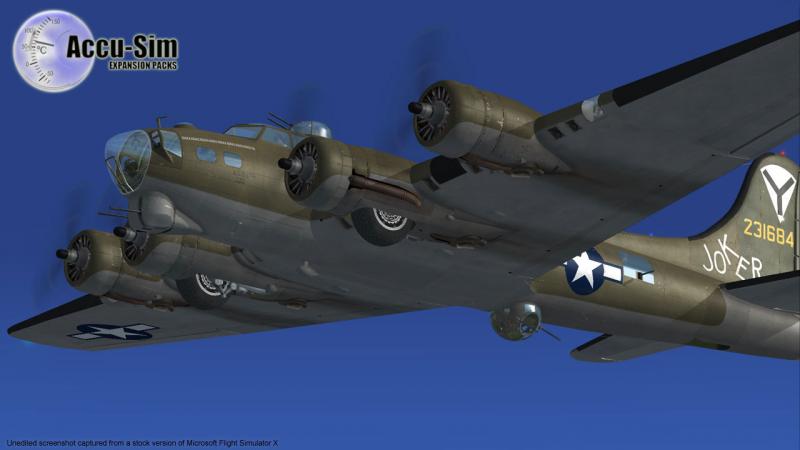 Boeing B-17 Flying Fortress Accu-Sim for FSX