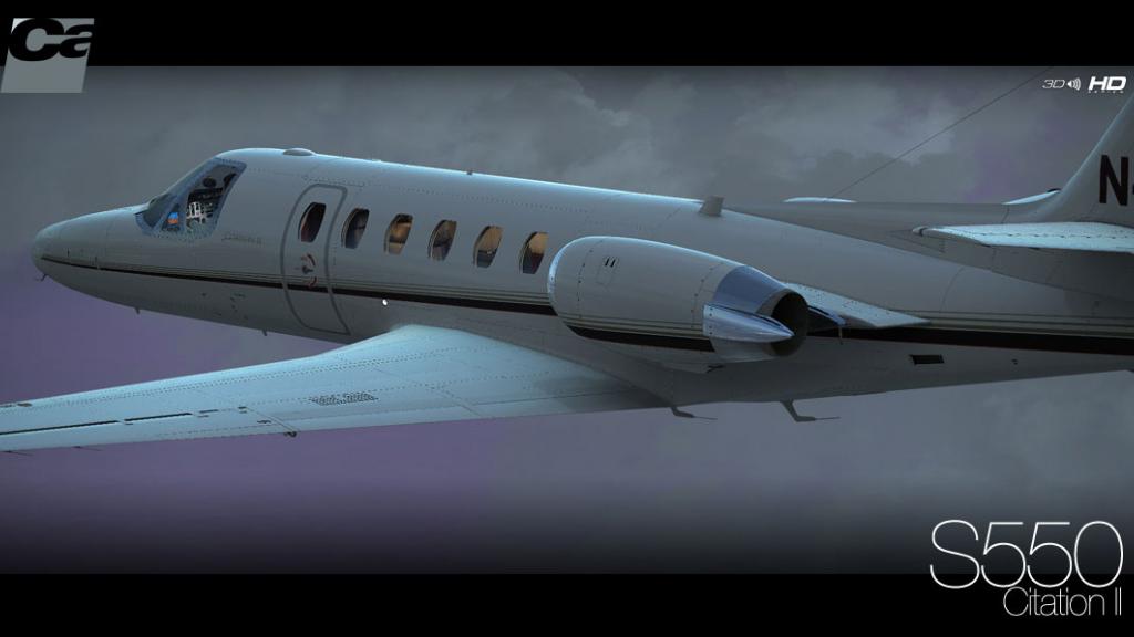 Cessna S550 Citation II HD Series for FSX/P3D by Carenado