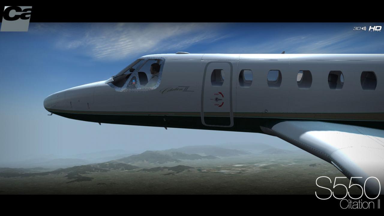 Cessna S550 Citation II HD Series for FSX/P3D by Carenado