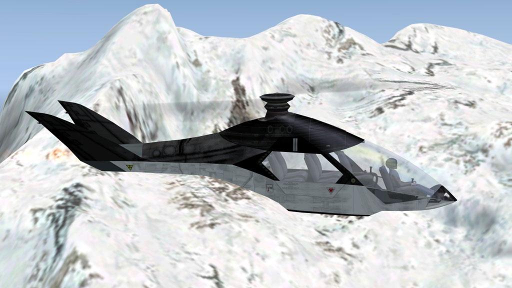 Supersonic Concept Gyrocopter for FSX/FS2004 by AFSDesign