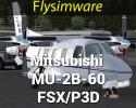 Mitsubishi MU-2B-60 for FSX/P3D