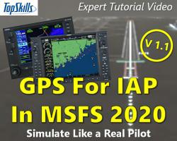 Using GPS for Instrument Approaches in MSFS (2020) Tutorial Video