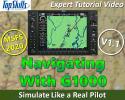 Navigating With the G1000 Glass Panel in MSFS (2020) Tutorial Video