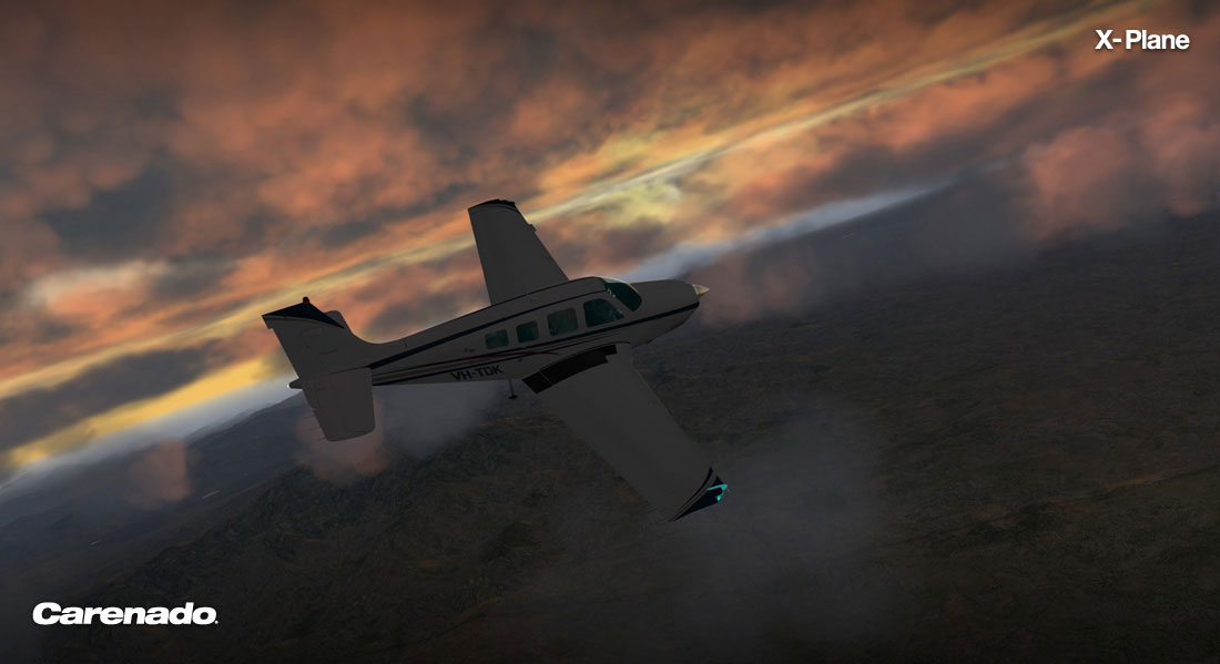 Beechcraft A36 Bonanza for XPlane by Carenado