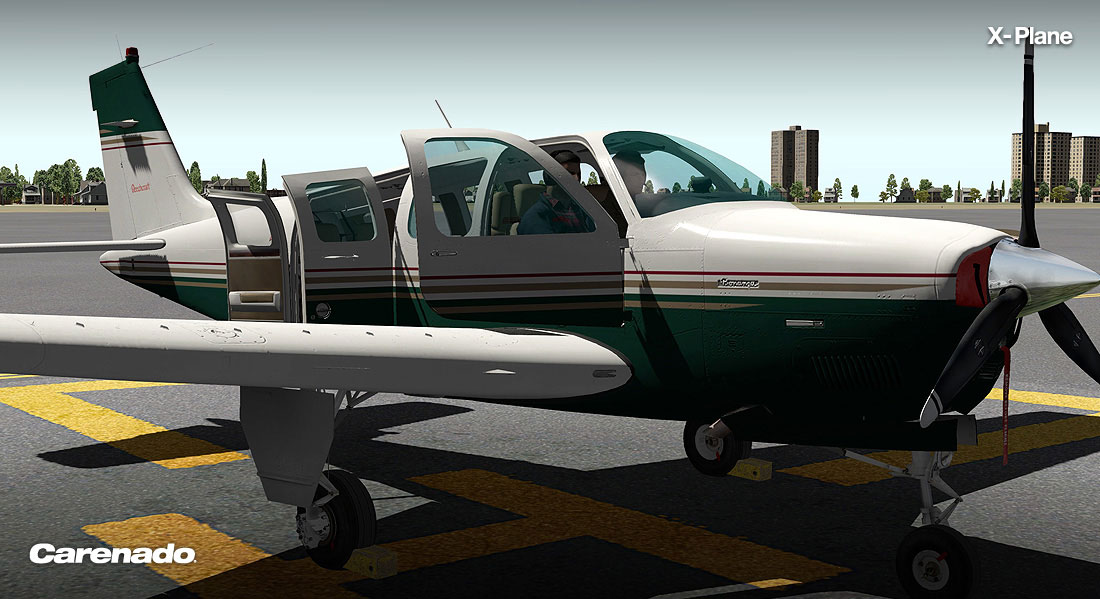 Beechcraft A36 Bonanza for XPlane by Carenado