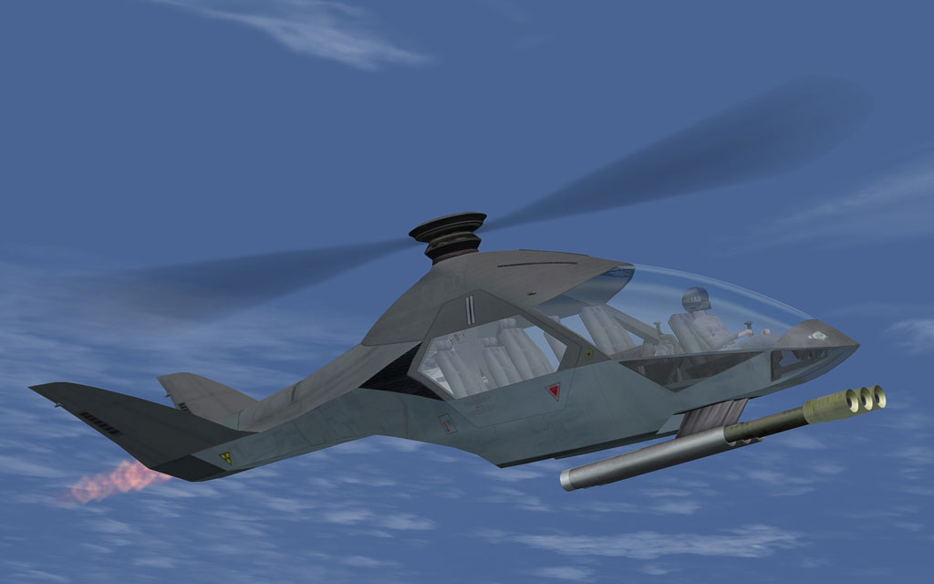 Supersonic Concept Gyrocopter for FSX/FS2004 by AFSDesign
