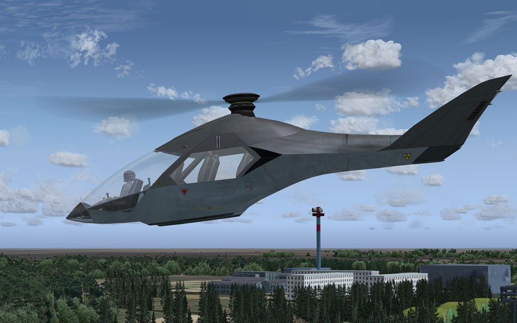 Supersonic Concept Gyrocopter for FSX/FS2004 by AFSDesign