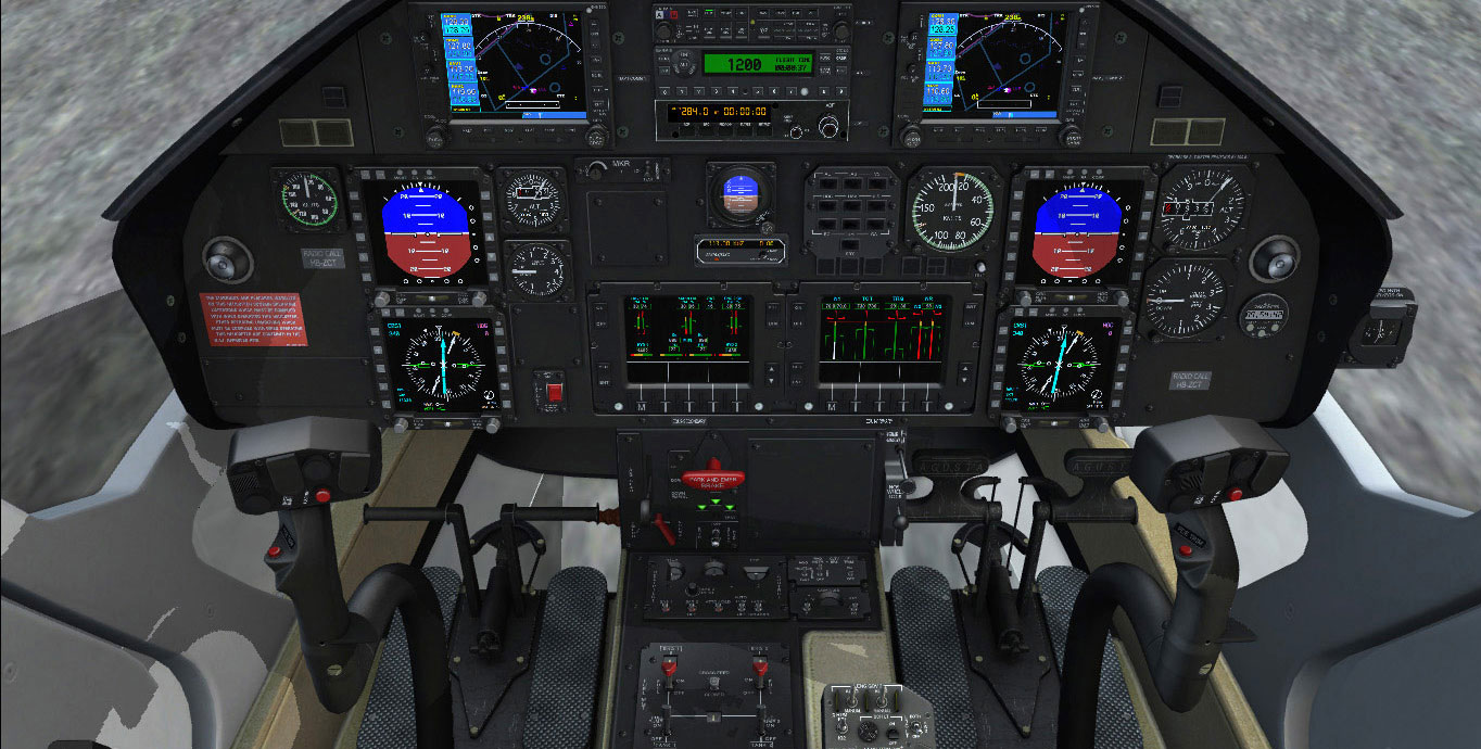AgustaWestland AW109 for FSX/P3D by Nemeth Designs