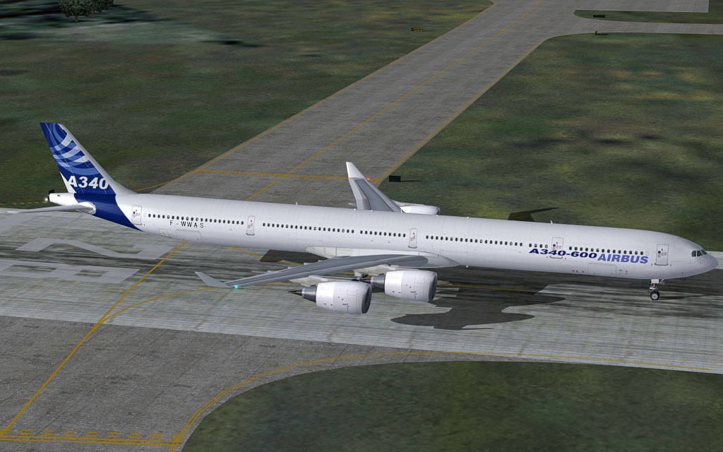 Just flight a340