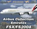 Airbus Collection with Emirates Repaints for FSX & FS2004