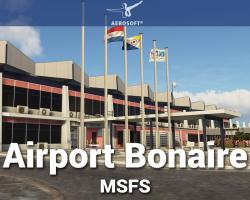 Airport Bonaire Flamingo International (TNCB) Scenery