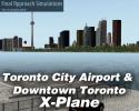 Toronto City Airport & Downtown Toronto Scenery for X-Plane 10